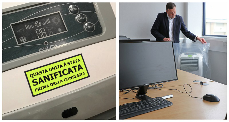 Il noleggio di condizionatori e fan coils è stato reso sicuro – Ecco come