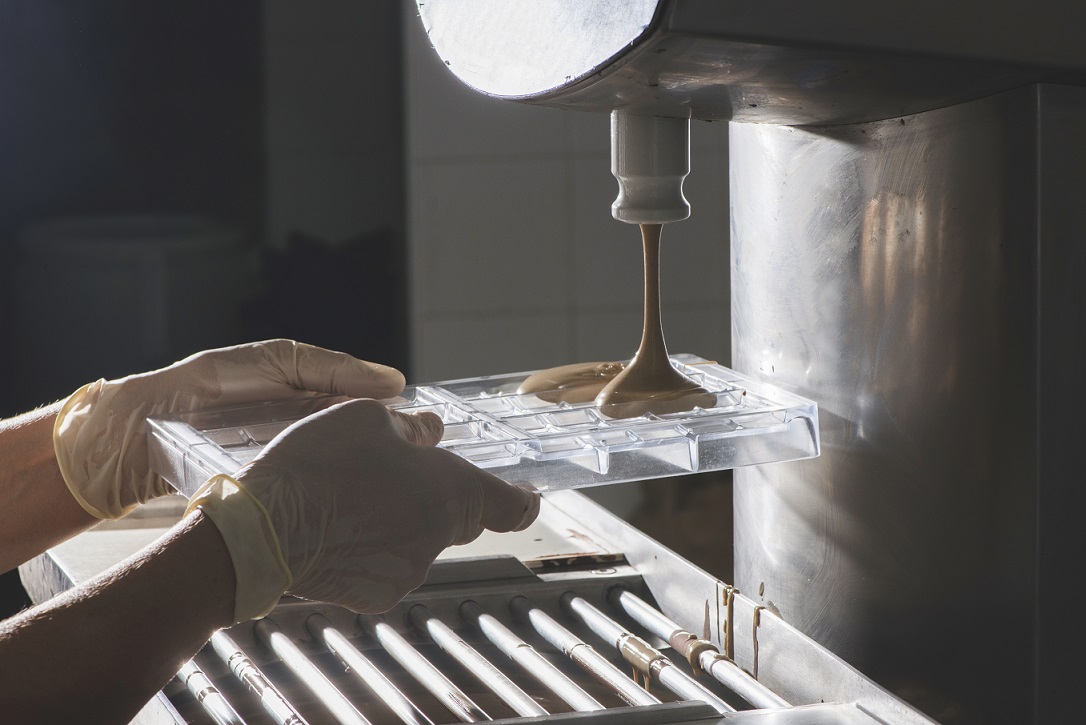 Chocolate factory Noleggio di ventilatori mantiene operativa una fabbrica di cioccolato