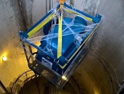 FV900 S2 Estrattori d’aria a noleggio per i lavori sotterranei di una centrale di pompaggio