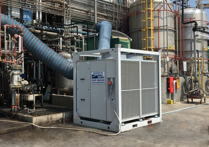 rooftop-azienda-chimica Noleggio chiller per aziende chimiche e farmaceutiche