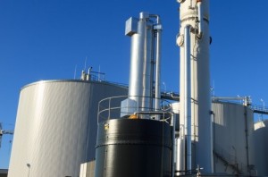 Caldaia da 500 kW per un impianto di digestione anaerobica