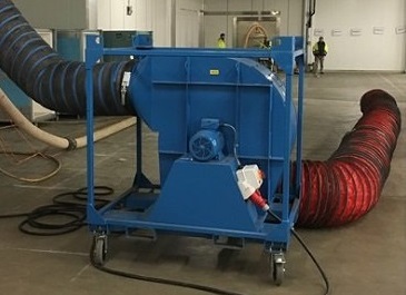 estrattore-verniciatura-1 Noleggio di un estrattore d’aria per dei lavori di verniciatura