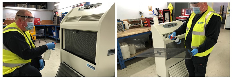 pulizia Il noleggio di condizionatori e fan coils è stato reso sicuro – Ecco come