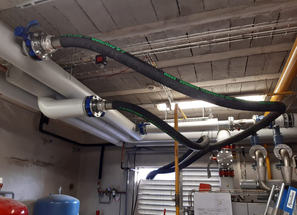 Noleggio caldaia a gas per uno stabilimento dolciario