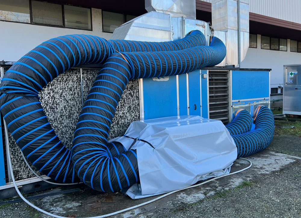 Riscaldatori elettrici sostituiscono un HPAC 90 per la stagione invernale