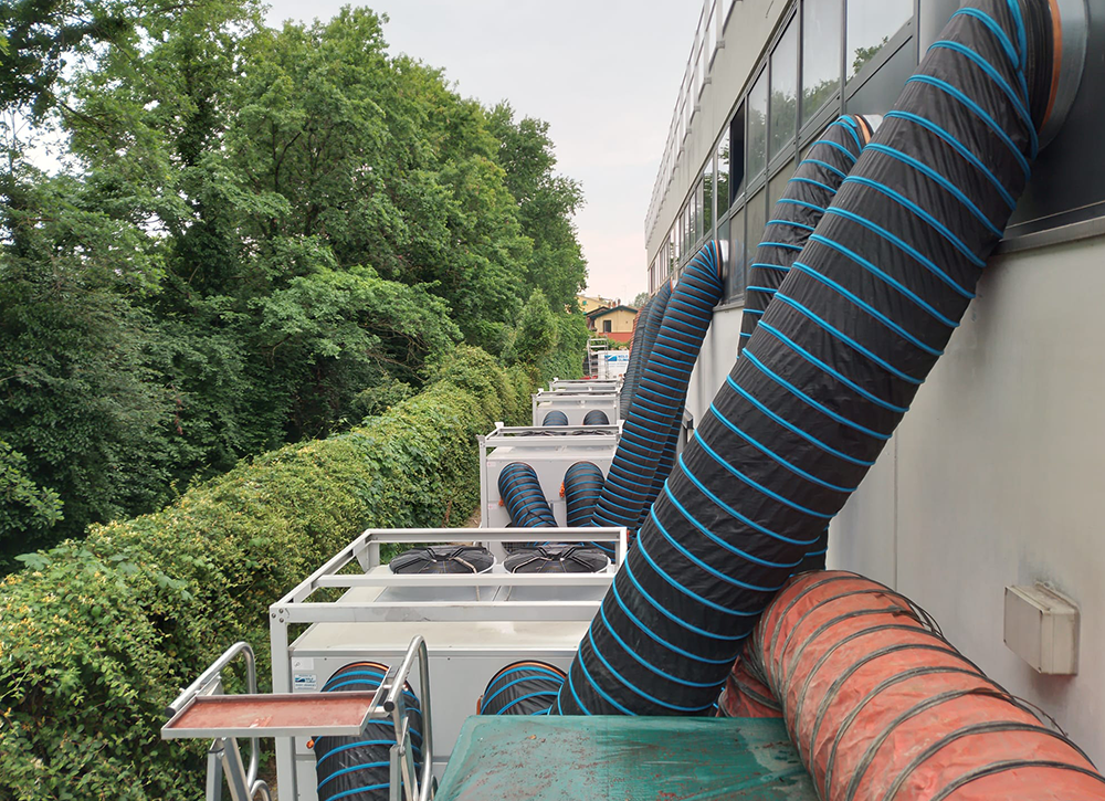 Condizionatori rooftop climatizzano due siti industriali in provincia di Padova