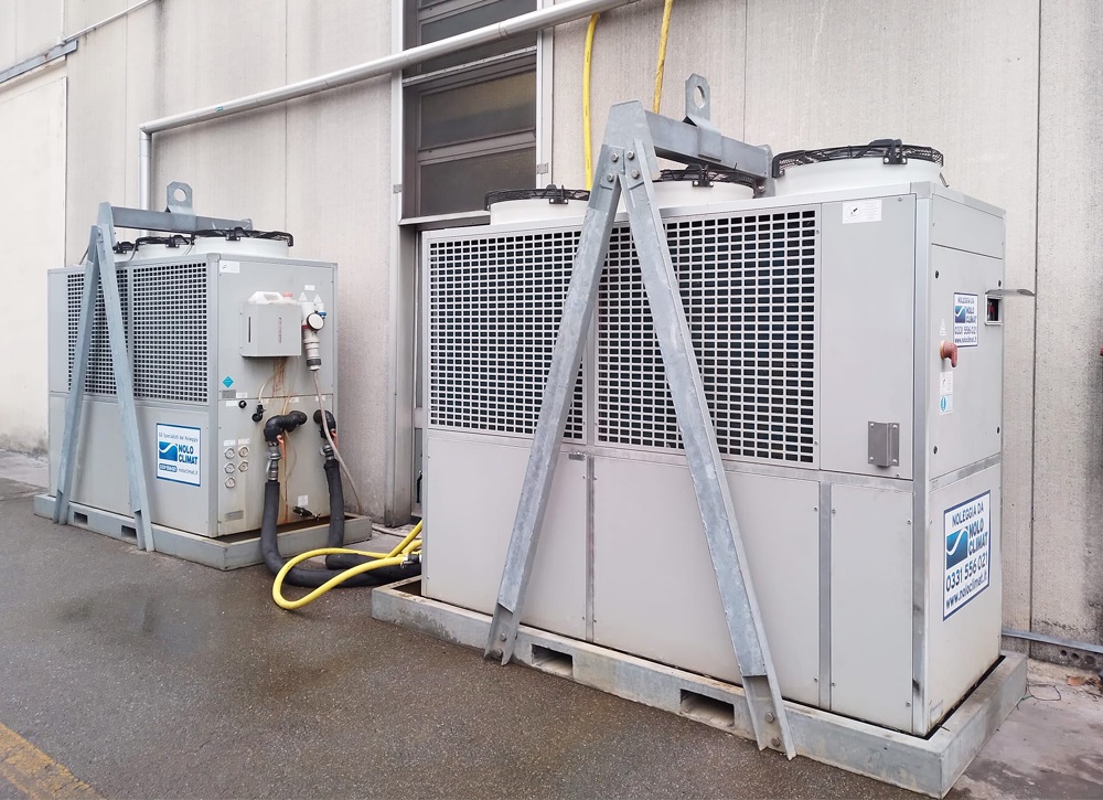 Noleggio chiller e fan coil: produttore mondiale di cosmetici ci riconferma la sua fiducia