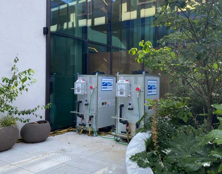 I nostri chiller e fan coil climatizzano la sede milanese di un istituto bancario internazionale