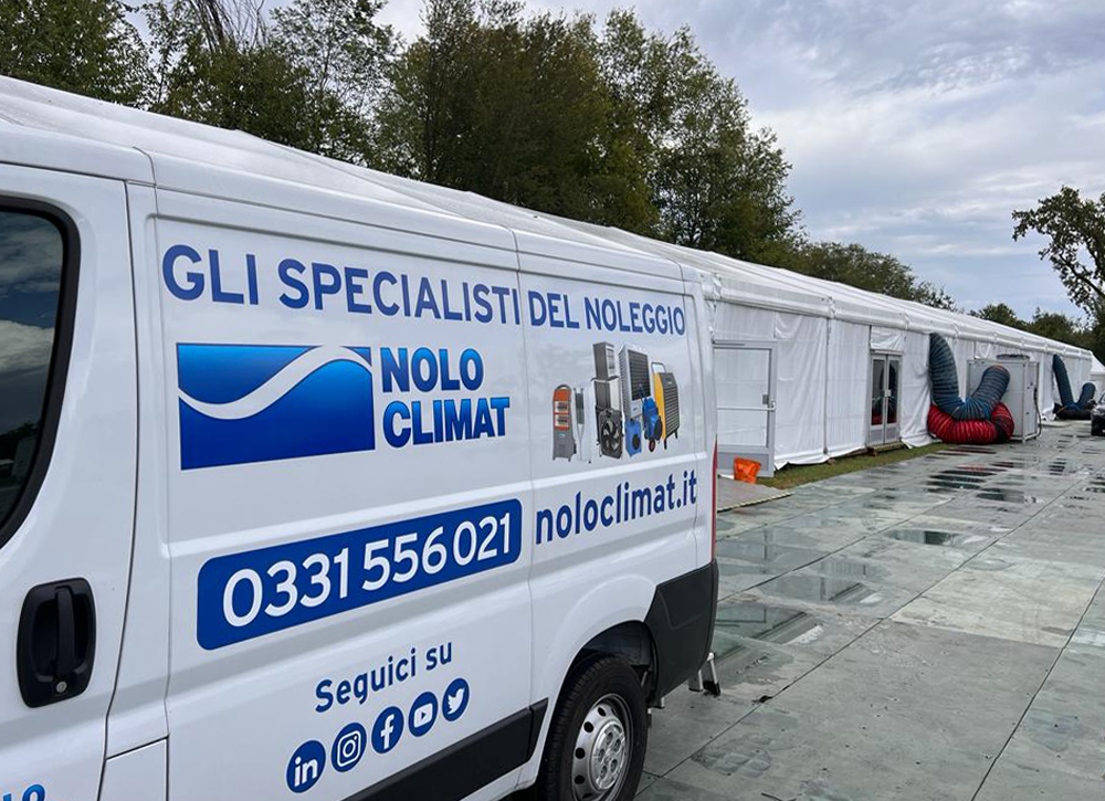 Climatizzazione di aree tecniche: i nostri HPAC in azione durante un concerto