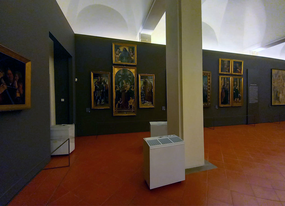 Nolo Climat garantisce un controllo dell’umidità mirato in una Pinacoteca