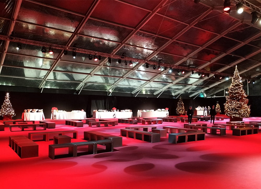 Nolo Climat scalda il party di Natale di una prestigiosa casa di moda