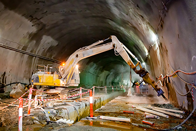 Ventilatori per gallerie, tunnel e demolizioni - Nolo Climat