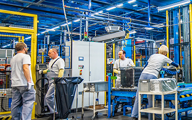 Riscaldamento per il settore manifatturiero e industriale