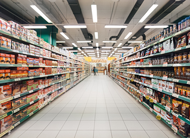 Riscaldamento per negozi e centri commerciali