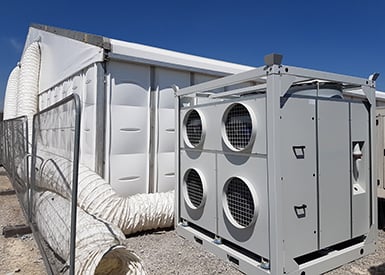 Condizionatori per tendostrutture